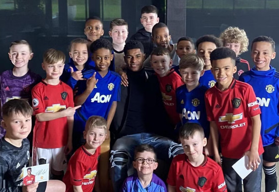 Marcus Rashford Hvězda Manchesteru United a jeho neuvěřitelná kampaň za děti